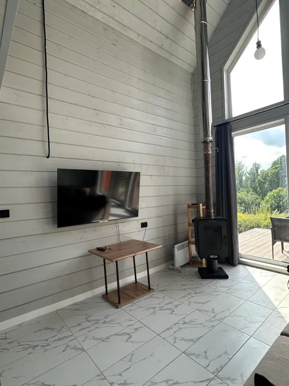 Коттедж Новый дом, барнхаус с баней и чаном на природе — Шумилово