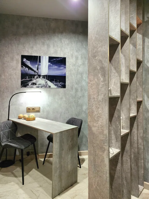 Панорамный люкс Мечта с камином и видом на Волгу и город