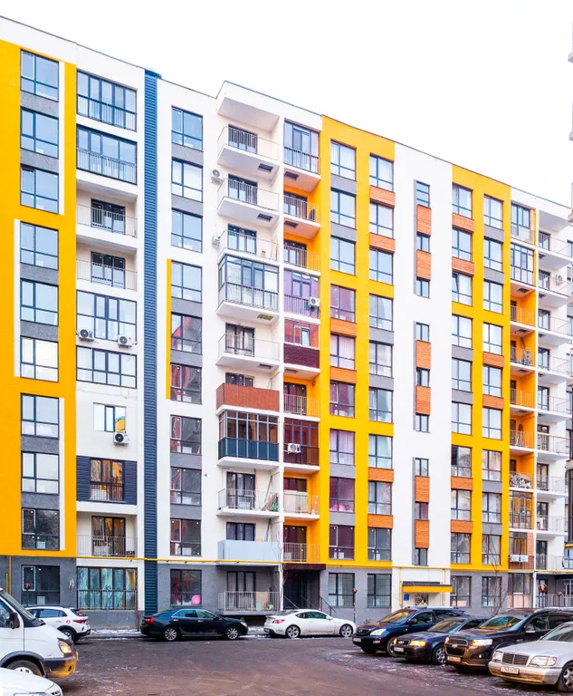 Свежая квартира в новом доме в ЖК