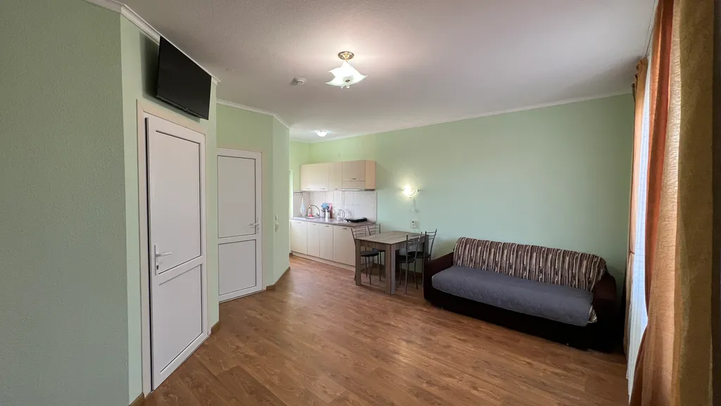 Уютные домики для комфортного проживания.