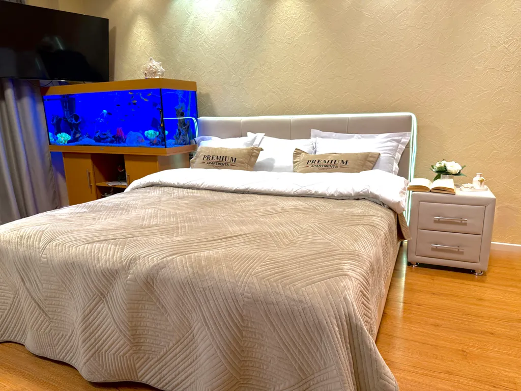 Апартаменты с аквариумом и видом на парк