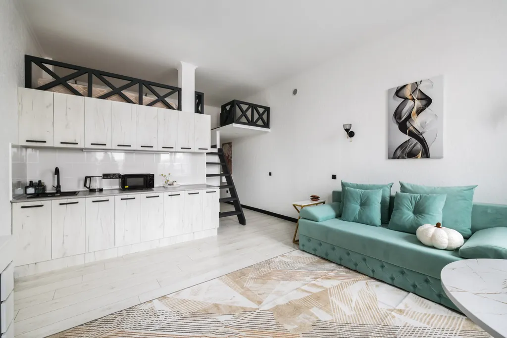 Teplo apartments студия с камином