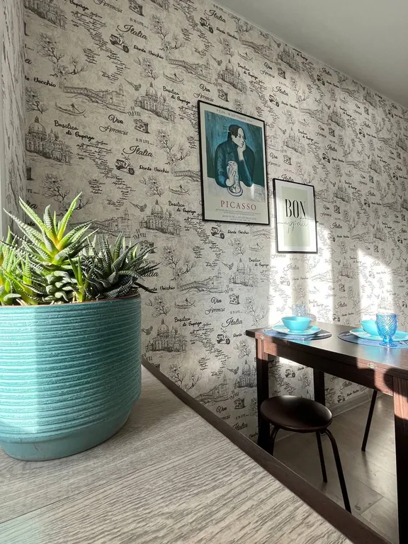 Уютная квартира с выходом на реку