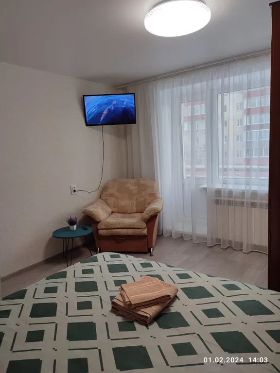 1-комнатная с новым ремонтом