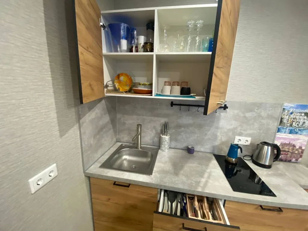 Студия в 40 минутах от площади Восстания