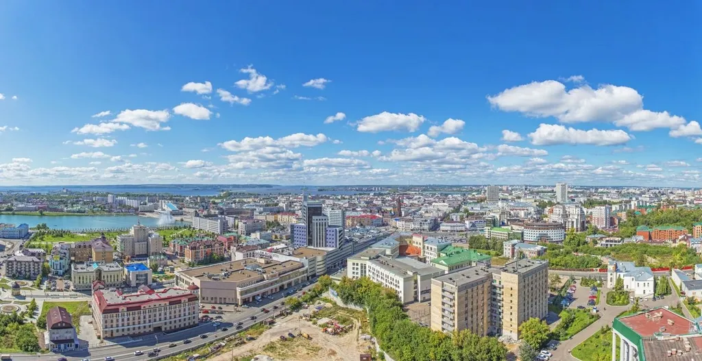 Квартира Квартира Panorama Kazan Center — Казань