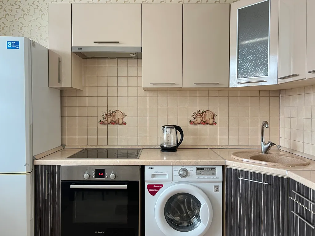 1-комнатная квартира на Правом берегу не берем оплату за уборку