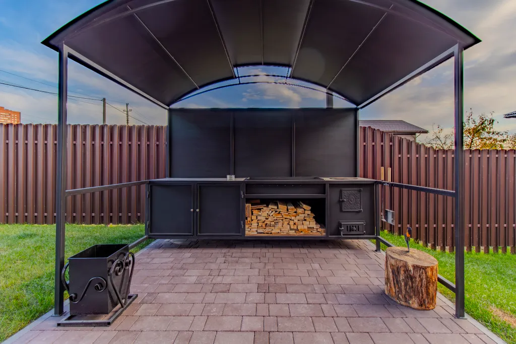 Уютный дом с чаном для большой компании