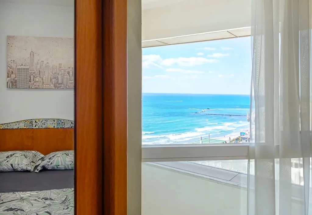 1202 апартаменты с видом на море и бесплатной парковкой