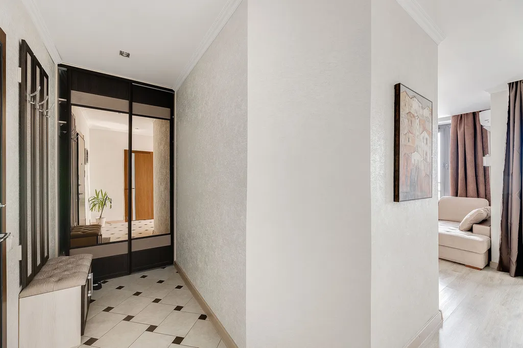 Квартира Дизайнерские апартаменты Sky Relax на 37м этаже жилого небоскреба — Москва