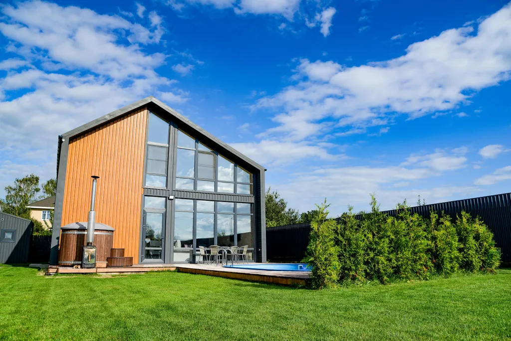 Дом в стиле Барн-хаус