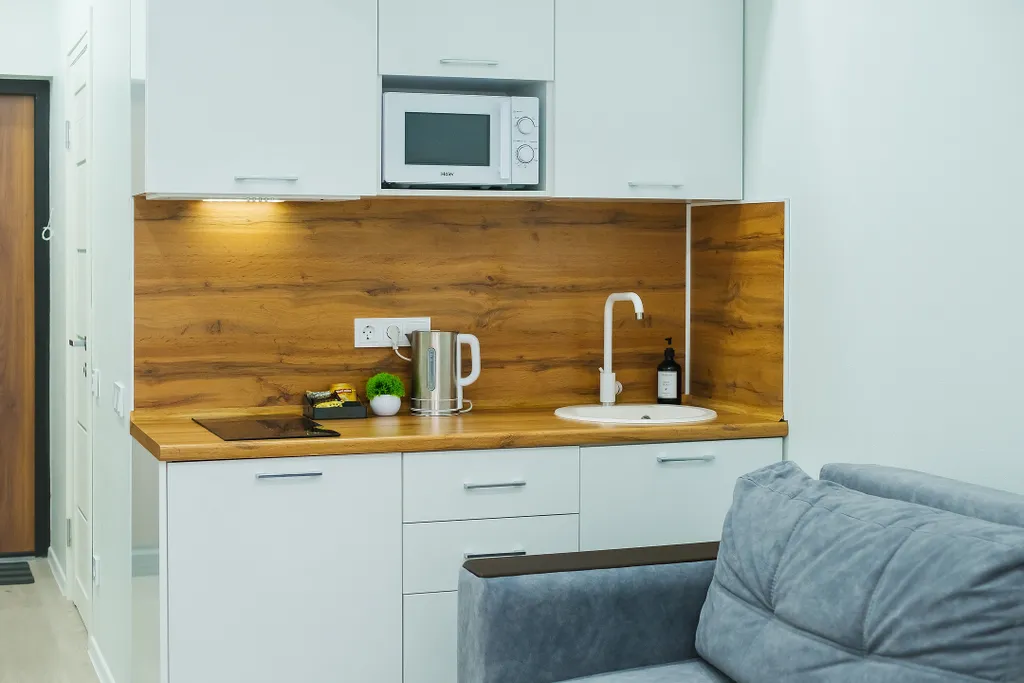 Уютная студия в жилом комплексе бизнес-класса, в Дагомысе