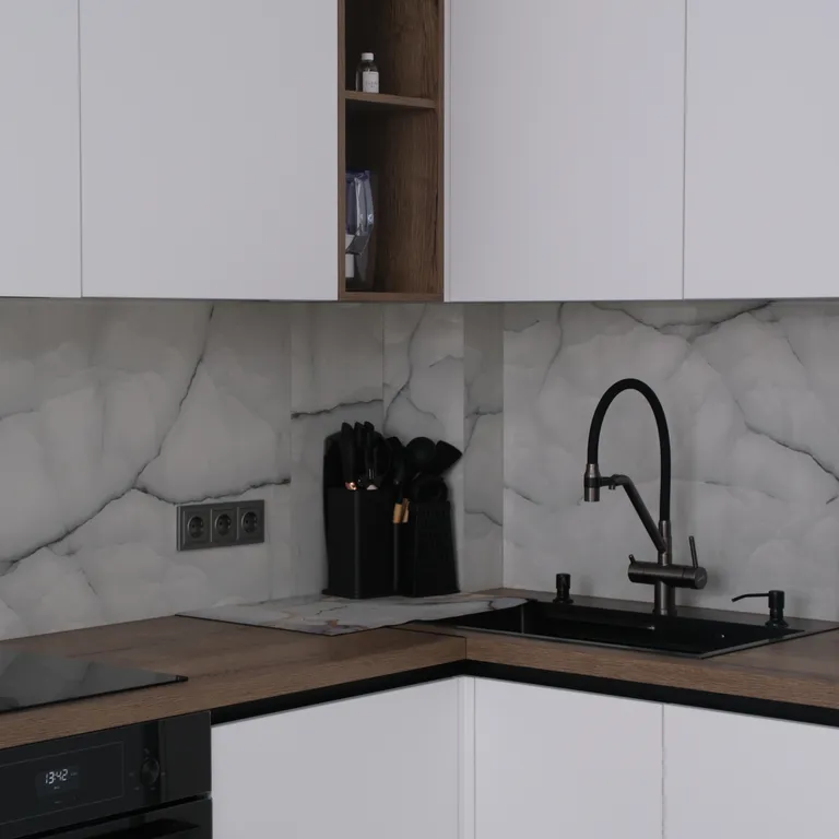 Стильная квартира с красивым видом