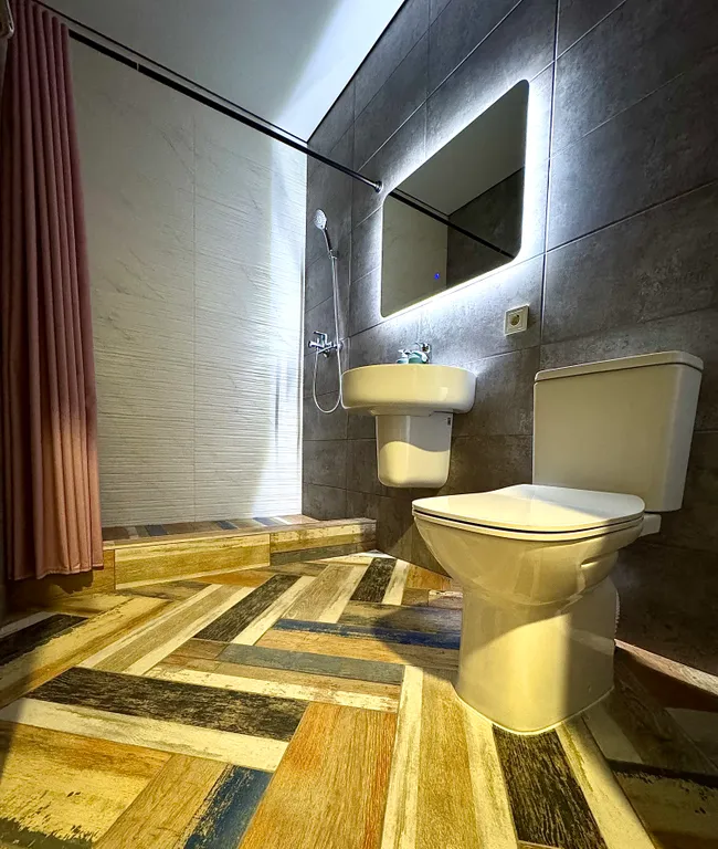 Студия с кухней для 3х гостей