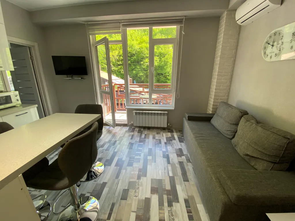 Квартира с балконом и видом