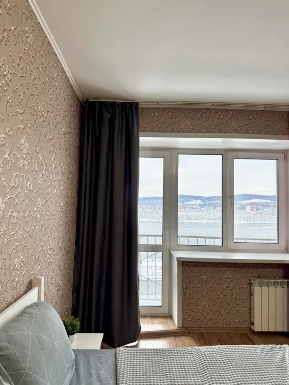 Квартира Удобная квартира для гостей с детьми, прекрасный вид из окна — Красноярск