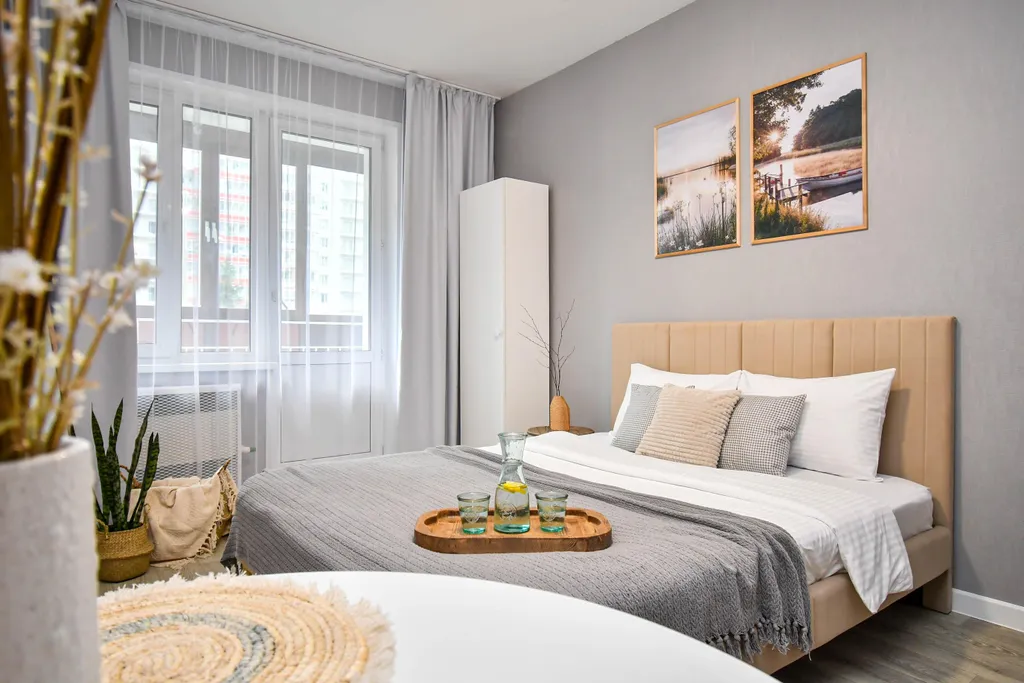 Квартира Квартира Красивая студия в Белых росах — Красноярск