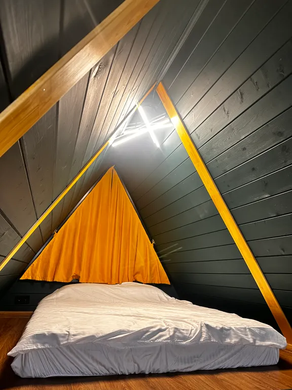 Darhaus домик с чаном в лесу