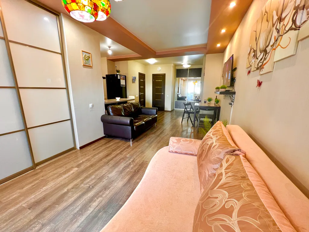 Квартира Квартира Дизайнерская студия на 9 этаже в ЖК Современник рядом с МТЛ-Арена — Самара