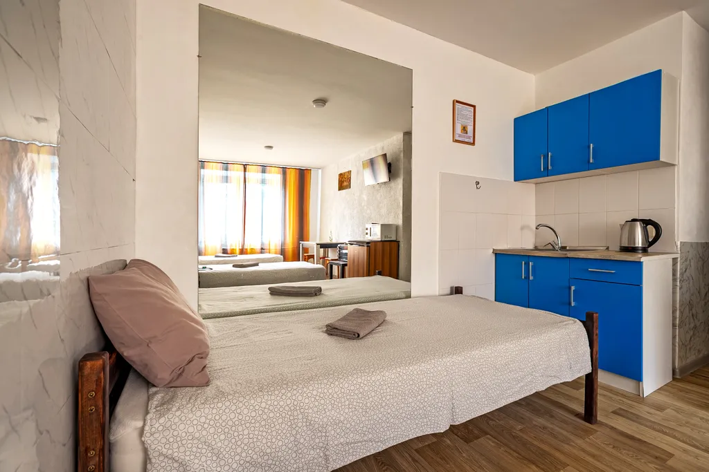 Квартира Квартира Студия для экономных людей — Апрелевка