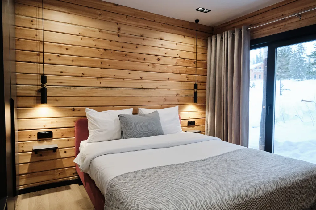 Двухкомнатный дом с сауной