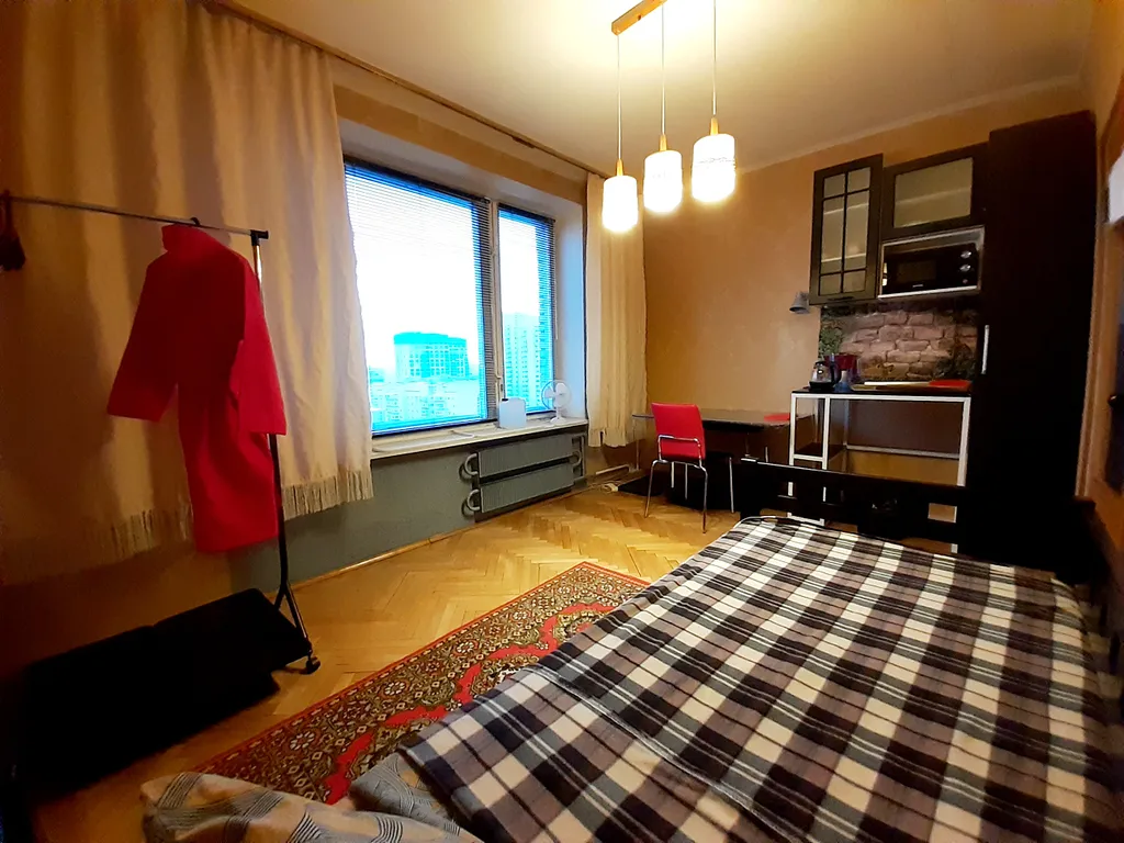 Одноместная комната с видом на город