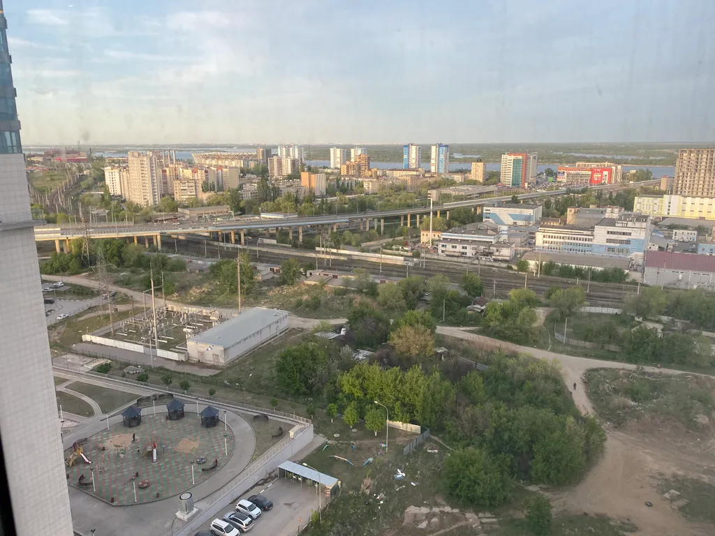 Квартира Двухкомнатная квартира с шикарным видом на Волгу Лес — Волгоград