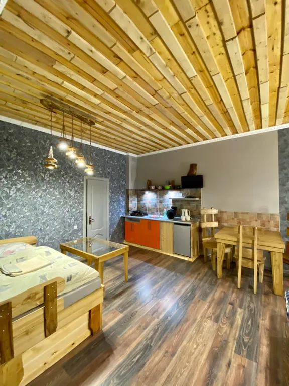 Апартаменты студио с отдельным входом для 4 гостей на озере Дривяты