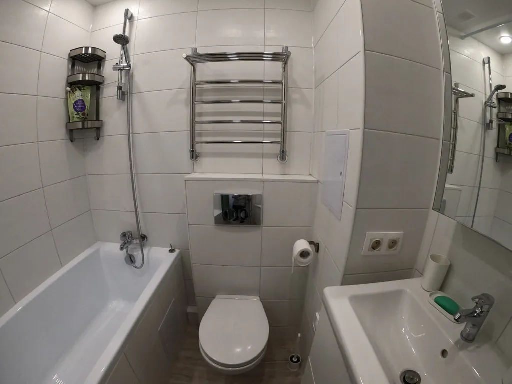 Стильная однокомнатная квартира с современным ремонтом