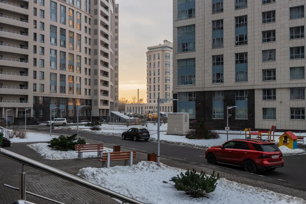 Просторная однокомнатная квартира в Выборгском районе