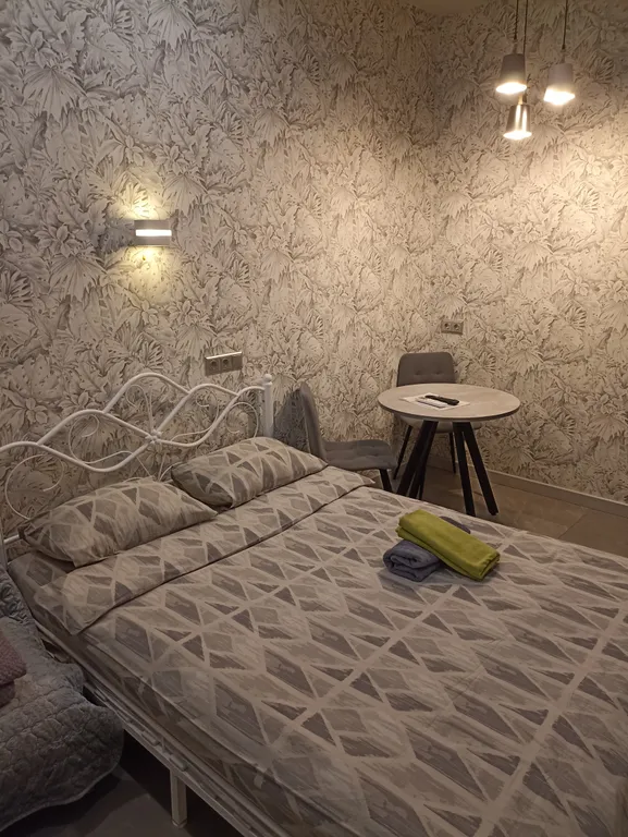 Уютная студия с теплыми полами