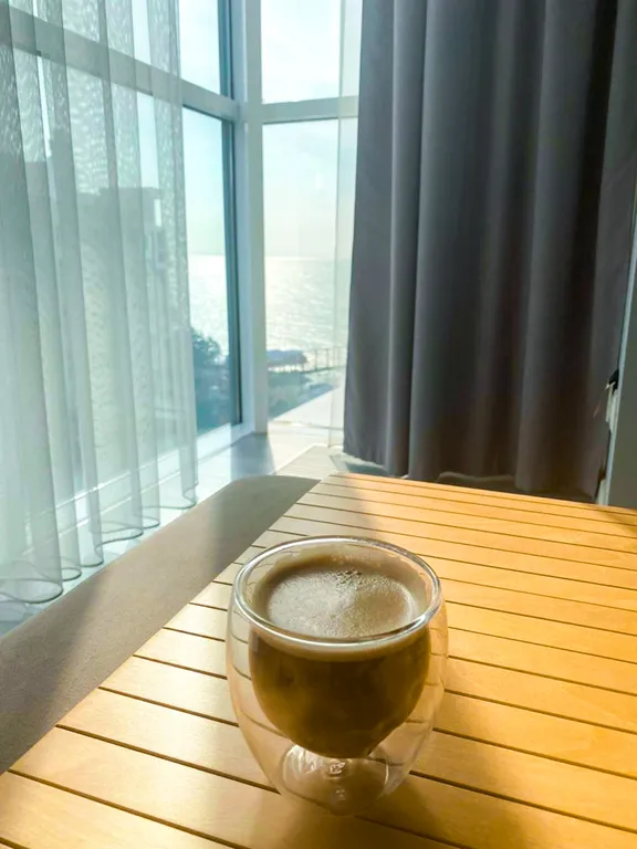 Очень уютная 2-комнатная квартира с видом на море