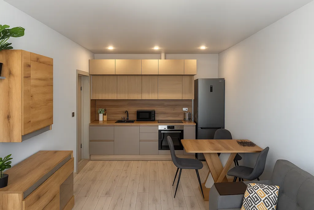 Квартира у Сити-молла с видом на рассвет и горы — аренда посуточно в Южно-Сахалинск