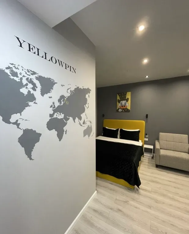 Квартира Квартира Стильный апартамент Yellow — Нижний Новгород
