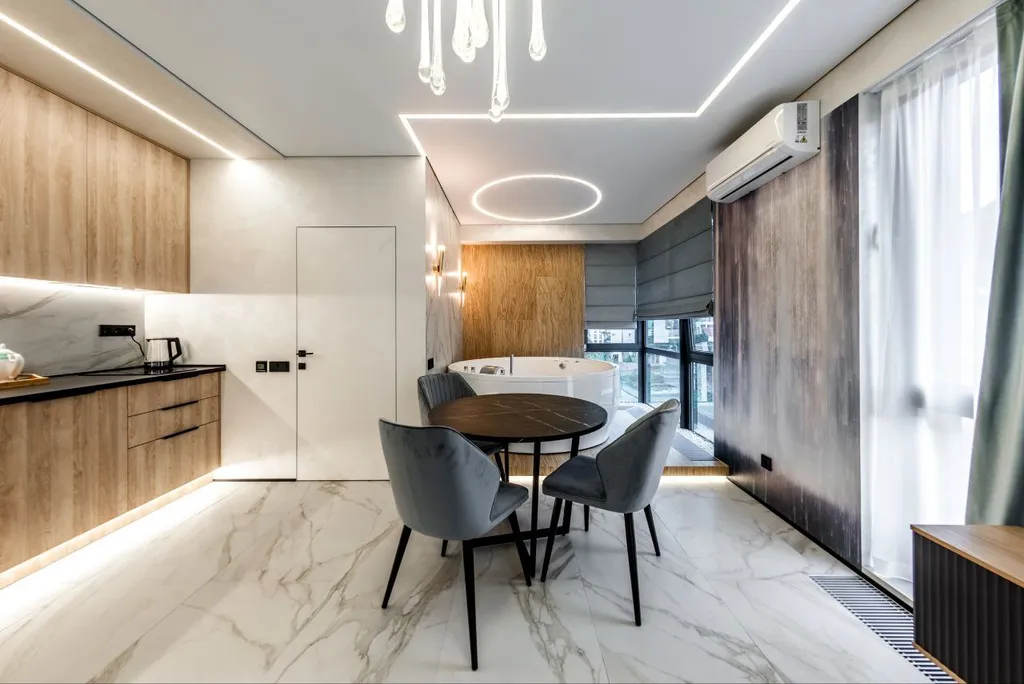 Студия с джакузи в центре Сочи