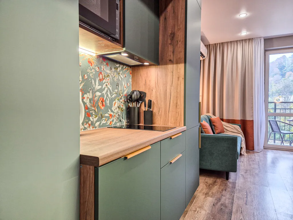 Студия с видом на реку