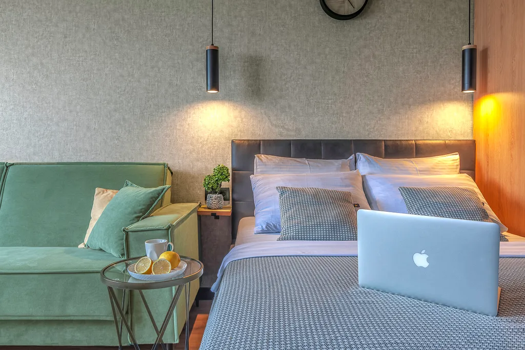 Студия Лофт Volga & Home с панорамным видом на музей Панораму и Волгу