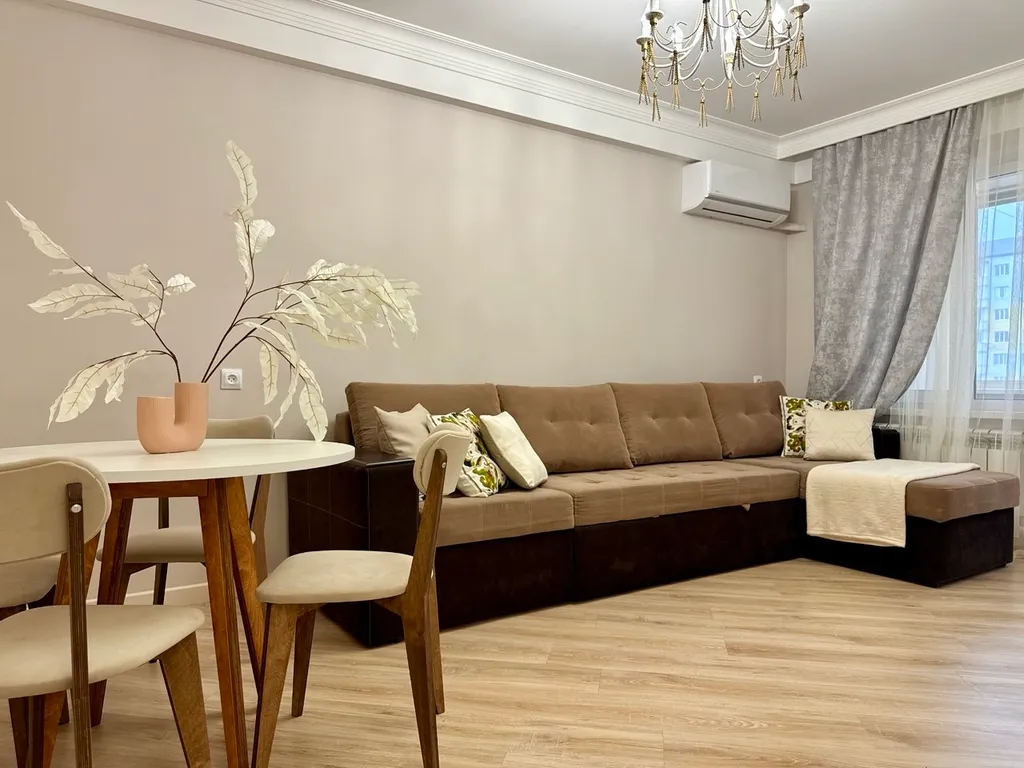 Квартира Уютная светлая 2-комнатная квартира площадью 60 м² — Каспийск