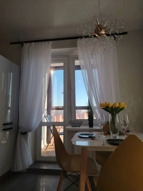 Уютная дизайнерская квартира с прекрасным видом