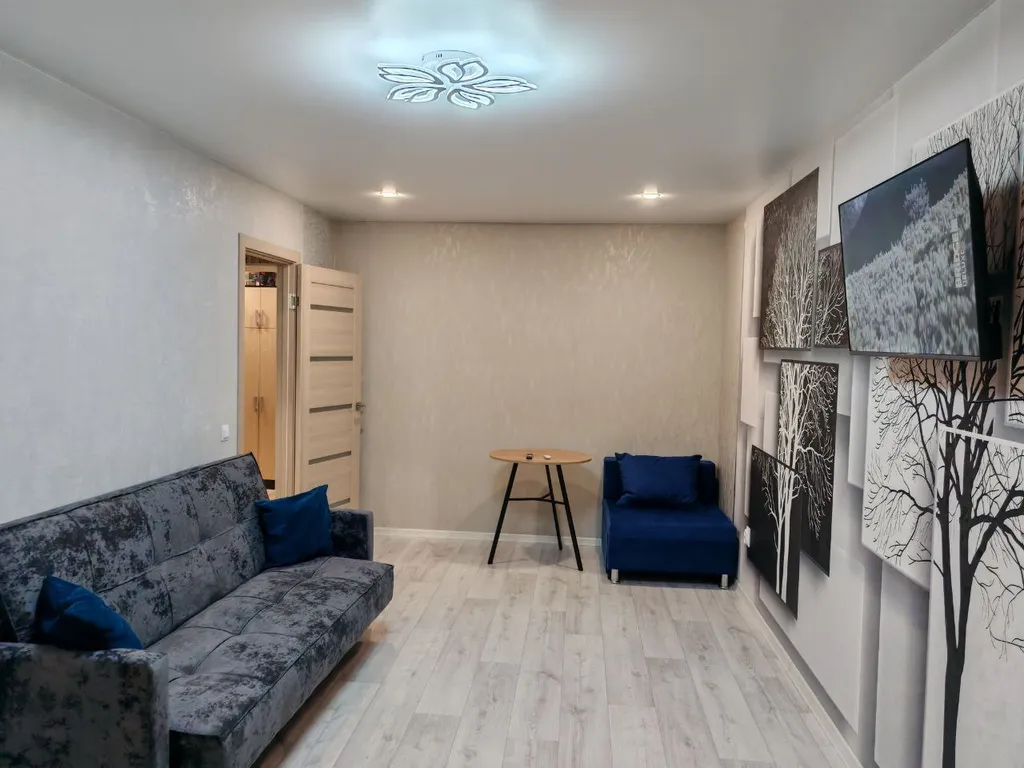 Уютная квартира с видом на город с дизайнерским ремонтом