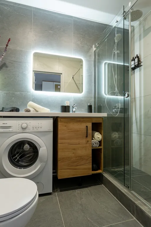 Квартира Квартира Современная студия у метро Автово — Санкт-Петербург