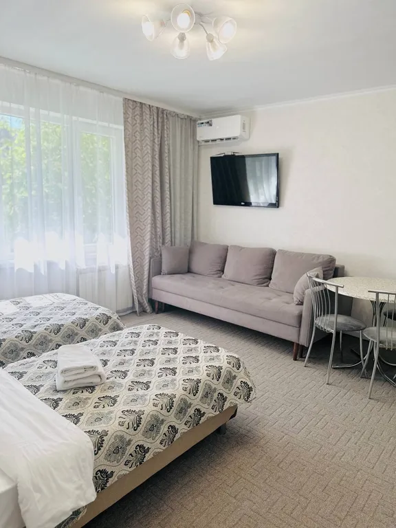 Квартира Квартира Уютная студия на Взлетке 1 — Красноярск