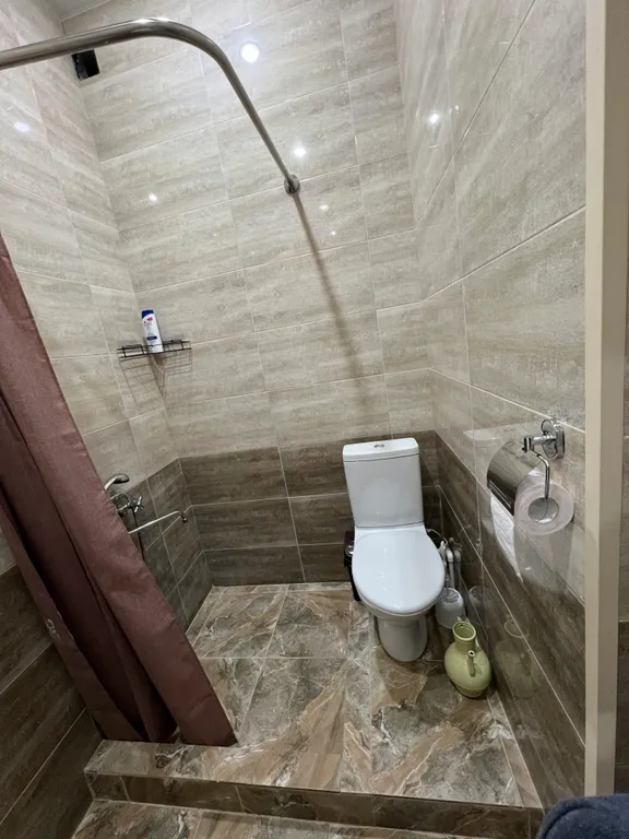 Уютная трёхкомнатная студийная квартира в тихом районе