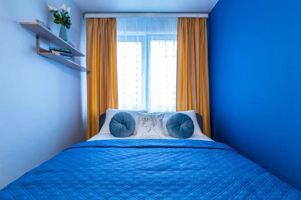 Студия с лоджией для 4-х гостей