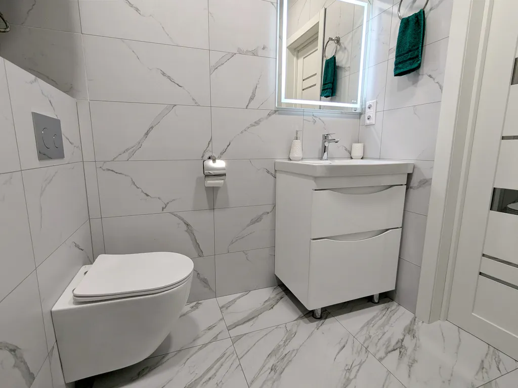 Современная и очень уютная студия в ЖК "Семейный" п.Лазаревское г.Сочи