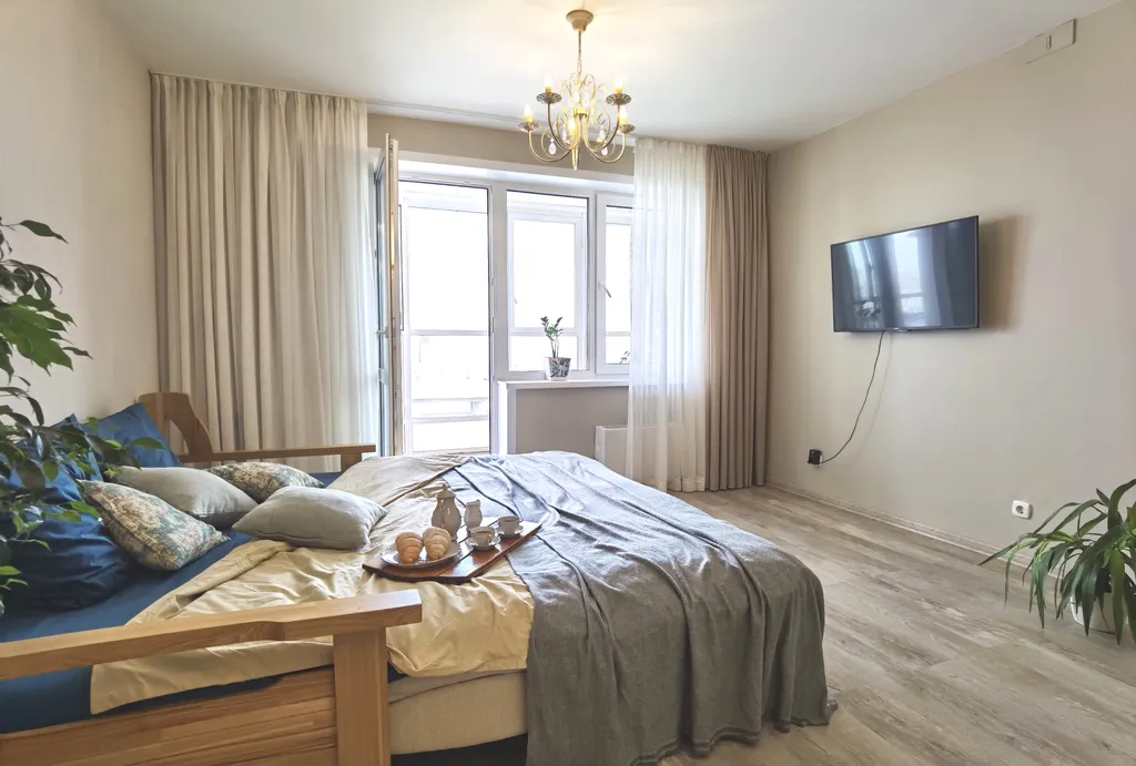 Апартаменты с панорамным видом на могучий Енисей