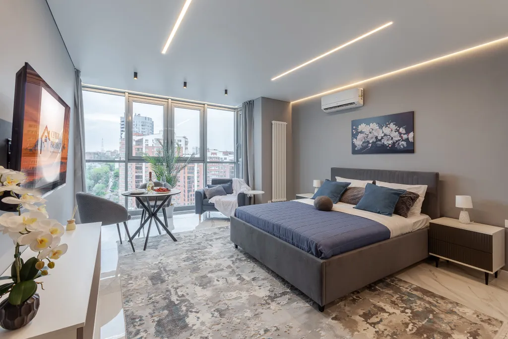 Квартира Nebo - новая, стильная студия в ЖК Галактика, в центре города — аренда посуточно в Самара