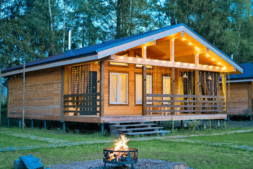 Коттедж Уютный  Домик с банькой и фурако — Горки