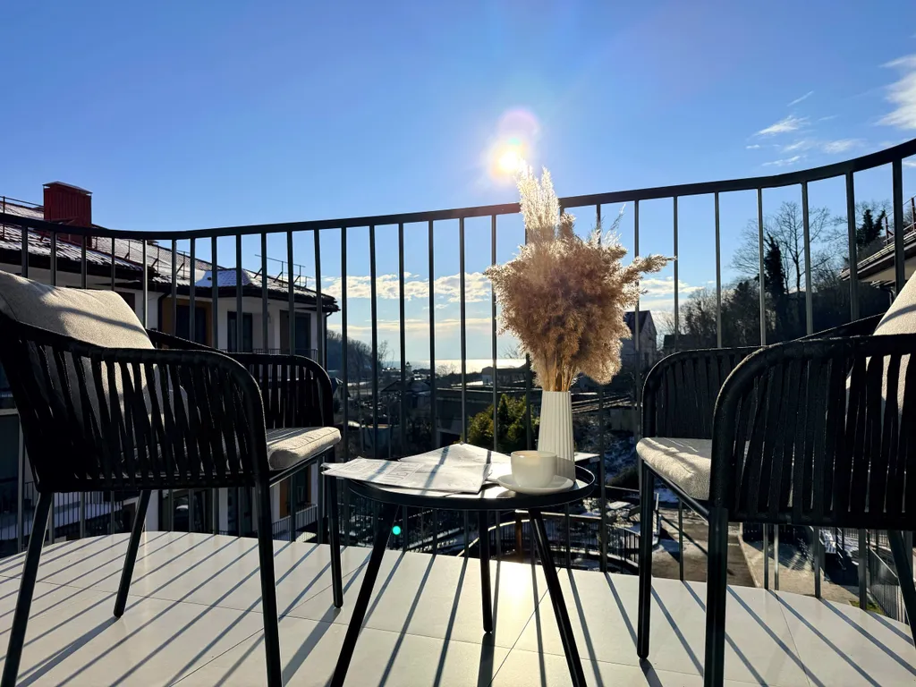 Евродвухкомнатная квартира с видом на море