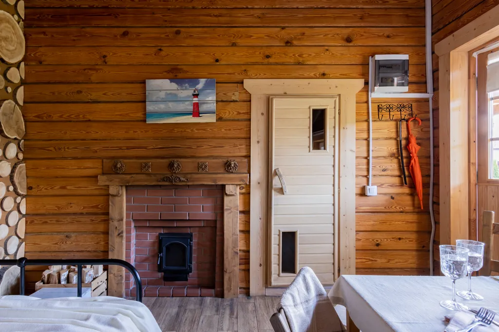 Коттедж Загородный дом на новогодние праздники с баней — им. Морозова